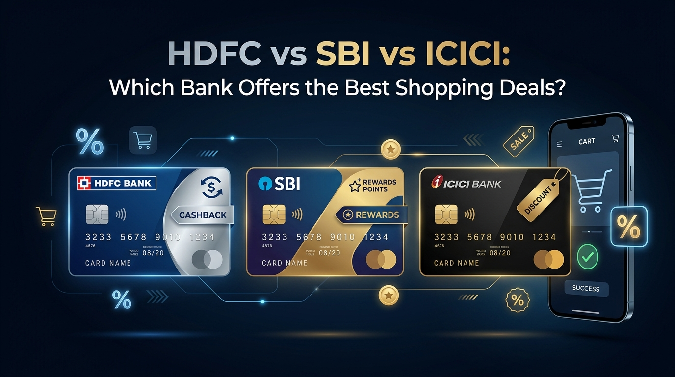 HDFC vs SBI vs ICICI: Which Bank Offers the Best Shopping Deals?